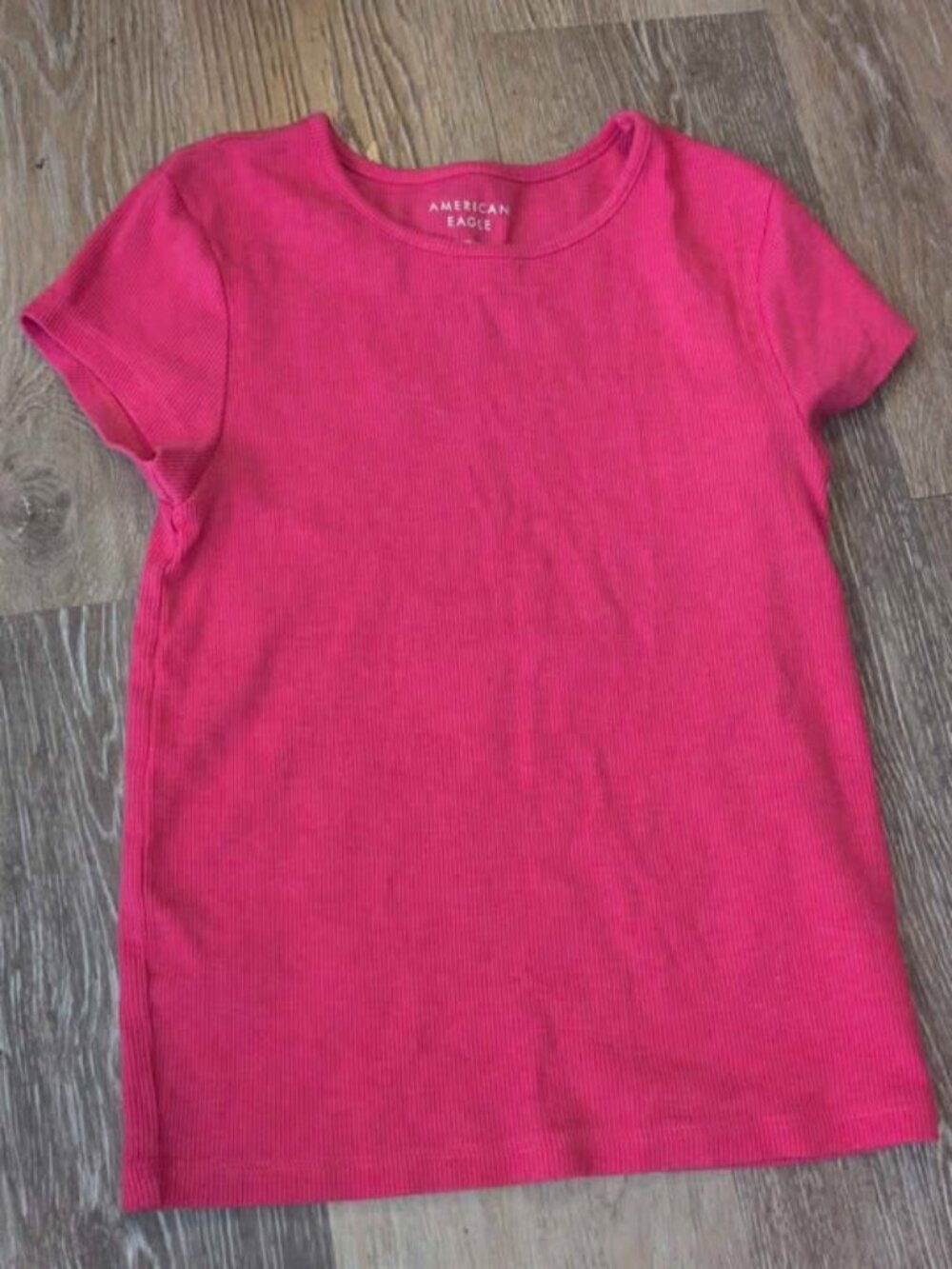 American Eagle Ribbed Short Sleeve T-Shirt size xs